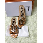 Moschino Slide Sandals For Women # 250982, cheap Moschino Sandals
