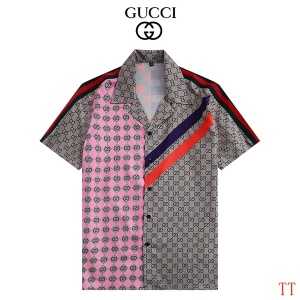 $32.00,Gucci Short Sleeve Shirts Unisex  # 252334