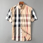 Burberry Short Sleeve Shirts For Men # 251836