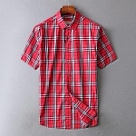 Burberry Short Sleeve Shirts For Men # 251843