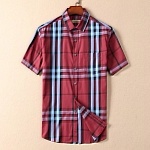 Burberry Short Sleeve Shirts For Men # 251850