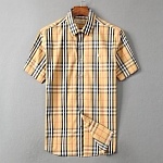 Burberry Short Sleeve Shirts For Men # 251857, cheap For Men