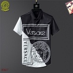 Versace Short Sleeve Shirts For Men in 252126