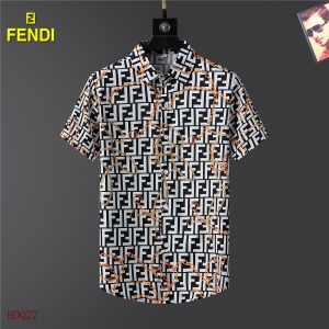 $34.00,Fendi Short Sleeve Shirts For Men in 253019