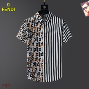 $34.00,Fendi Short Sleeve Shirts For Men in 253022