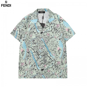 $34.00,Fendi Short Sleeve T Shirts For Men # 253121