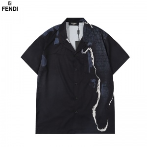 $32.00,Fendi Short Sleeve Shirts Unisex # 253675