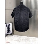 Fendi Short Sleeve Shirts For Men in 253002, cheap Fendi Shirts