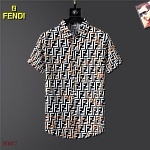 Fendi Short Sleeve Shirts For Men in 253019