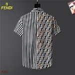 Fendi Short Sleeve Shirts For Men in 253022, cheap Fendi Shirts