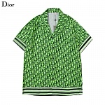 Dior Short Sleeve Shirts For Men # 253218