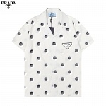 Prada Short Sleeve Shirts For Men # 253733