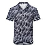 Dior Short Sleeve Shirts For Men # 253779