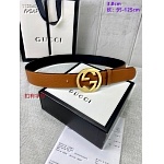 3.8 cm Width Gucci Belt # 255767