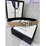 3.8 cm Width Gucci Belt # 255769