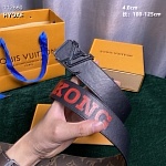 4.0 cm Width Louis Vuitton Belt  # 256015