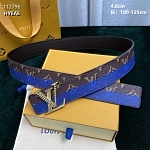 4.0 cm Width Louis Vuitton Belt  # 256050