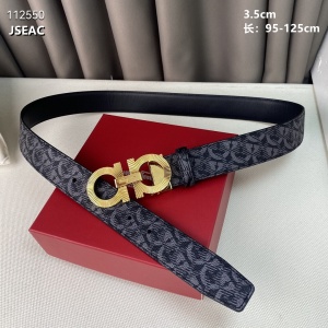 $55.00,3.5 cm Width Ferragamo Belt  # 256315