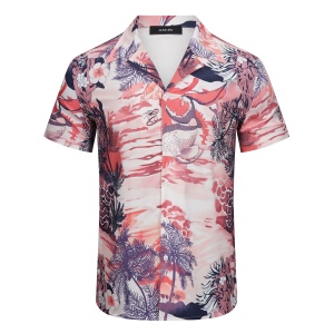 $32.00,Amiri Tropical Print Short Sleeve shirt For Men # 257518