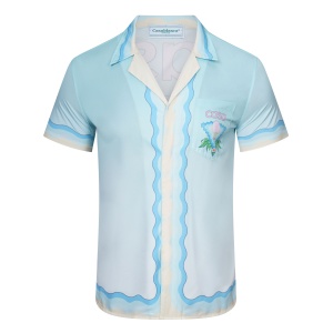 $34.00,Casablanca Wave Log print Short Sleeve shirt # 257593