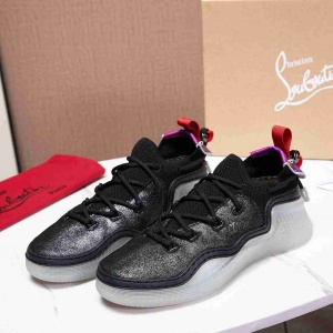 $95.00,Christian Louboutin Lace Up Sneaker For Men in 259503