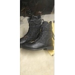 Louis Vuitton Monogram Canvas And Leather Combat Boot For Women in 257746