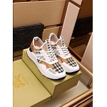 Burberry Checked Canvas Multi Panel Lace Up Low Top Sneaker For Men in 259280, cheap Burberry Shoes