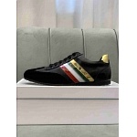 D&G Multi Panel Striped Lace Up Low Top Sneaker For Men in 259285, cheap D&G Shoes