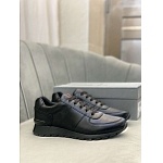 Prada Leather Low Top Lace Up Sneaker Unisex in 259354