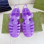 Gucci Rubber Caged Sandals For Women in 259831