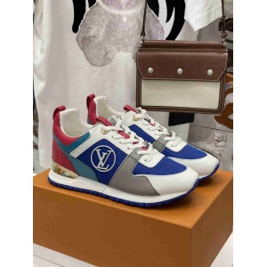 $85.00,Louis Vuitton Wedge Lace Up Sneaker For Women in 260052