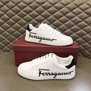 $82.00,Ferragamo Lace Up Sneaker For Men in 260071