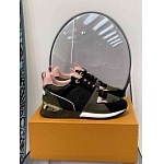Louis Vuitton Wedge Lace Up Sneaker For Women in 260056