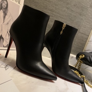 $125.00,Christian Louboutin Ankle Boots # 261455