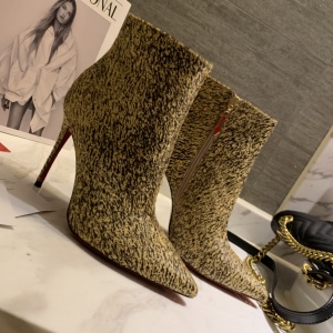 $135.00,Christian Louboutin Ankle Boots # 261458