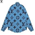 Louis Vuitton Long Sleeve Shirt Unisex # 260940, cheap Louis Vuitton Shirts
