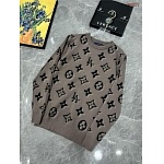 Louis Vuitton Round Neck Sweaters For Men in 261486, cheap LV Sweaters