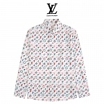 Louis Vuitton Long Sleeve Shirts For Men # 261777