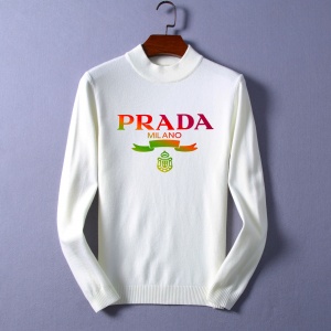 $45.00,Prada Round Neck Sweaters For Men # 262119