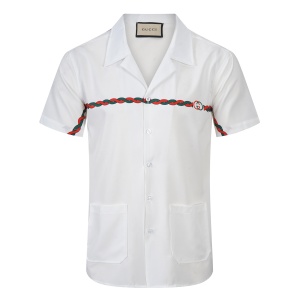 $33.00,Gucci Short Sleeve Shirts For Men # 262921