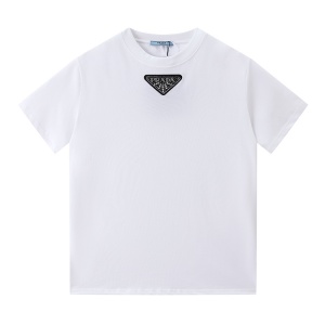 $32.00,Prada Short Sleeve T Shirts Unisex # 264569