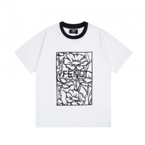 $34.00,Fendi Short Sleeve T Shirts Unisex # 264649