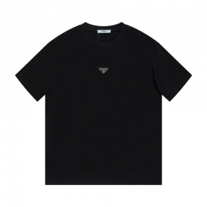 $34.00,Prada Short Sleeve T Shirts Unisex # 264715