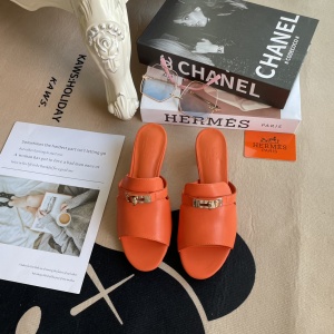 $66.00,Hermes Noir Cute Mule Sandals For Women # 264908