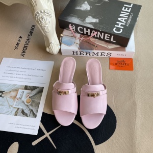 $66.00,Hermes Noir Cute Mule Sandals For Women # 264911