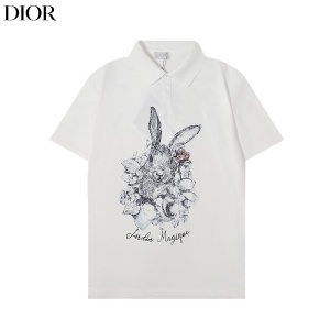 $32.00,Dior Short Sleeve Polo Shirt Unisex # 264950
