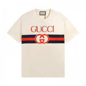 $26.00,Gucci Short Sleeve Polo Shirt Unisex # 264961