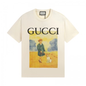$26.00,Gucci Short Sleeve Polo Shirt Unisex # 264966