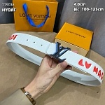 4.0 cm Louis Vuitton Belts For Men # 264168