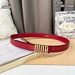 3.0 cm Width Dior Belts For Men # 264289